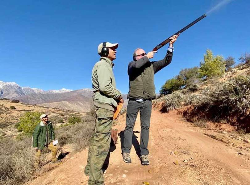 53 Morocco Partridge Shooting Atlas Mountains